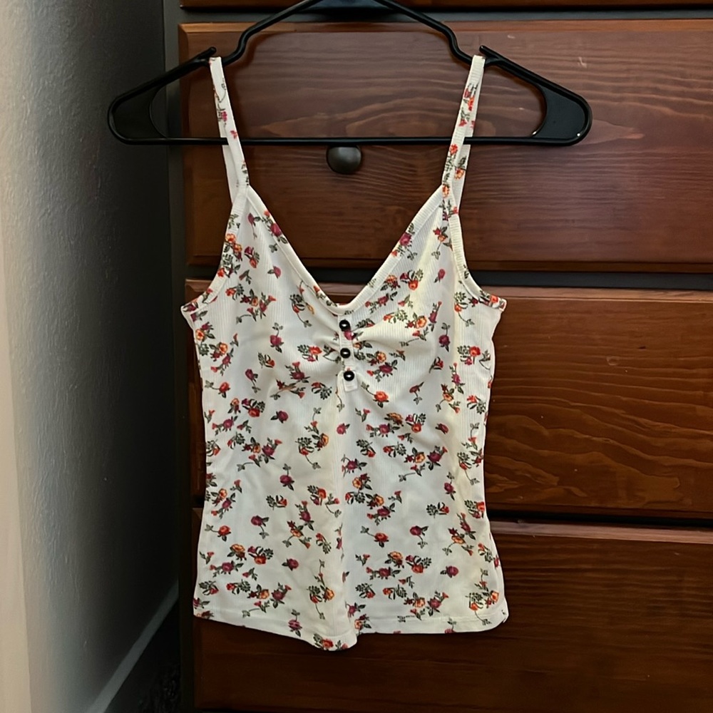 Flower tank top